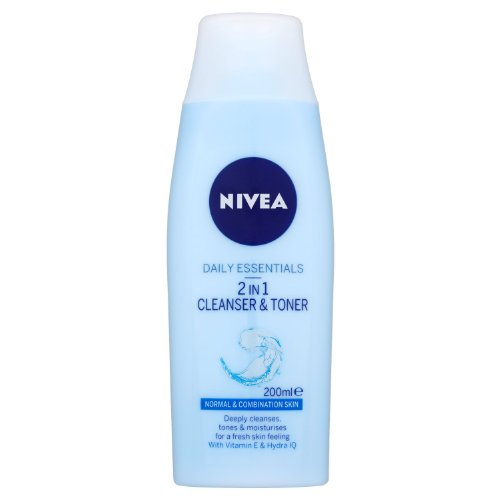 Product Cover Nivea Visage 2 in 1 Cleanser & Toner 200ml