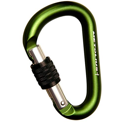 Product Cover Metolius Element Key Lock Carabiner Green Locking