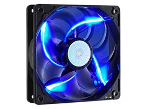 Product Cover Cooler Master SickleFlow 120 - Sleeve Bearing 120mm Blue LED Silent Fan for Computer Cases, CPU Coolers, and Radiators