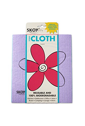 Product Cover Skoy Eco-Friendly Cleaning Cloth (4-Pack: Assorted Colors)
