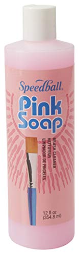 Product Cover Pink Soap 12-Ounce Brush Cleaner and Conditioner (00132-66)