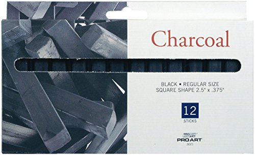 Product Cover PRO ART PRO-3021 Chalk Charcoal, 12 Stick Per Package