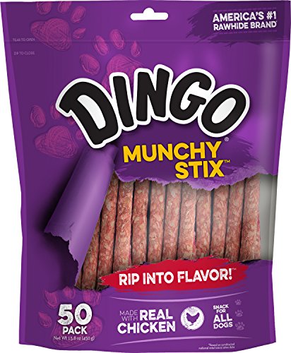 Product Cover Dingo Munchy Stix, Made with Real Chicken, 50-Count