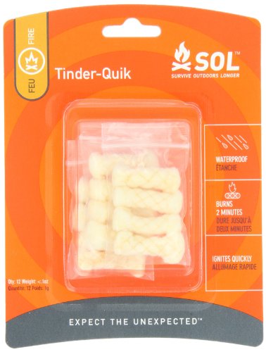 Product Cover S.O.L. Survive Outdoors Longer Tinder Quik Fire Starters (12-Count)