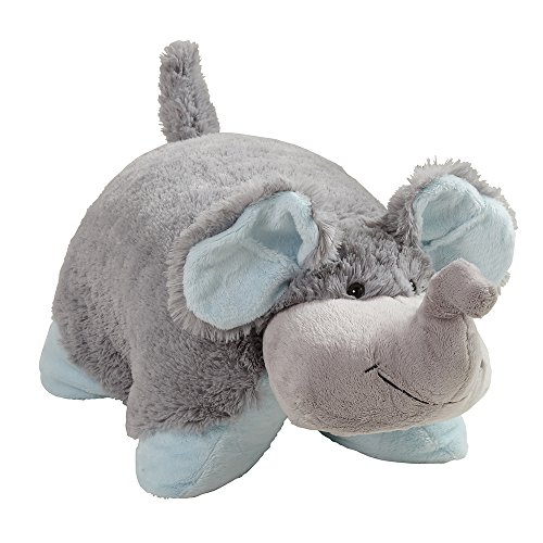 Product Cover My Pillow Pets Nutty Elephant - Large (Grey with Blue)