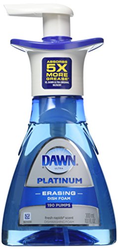 Product Cover Dawn Platinum Dishwashing Foam, Fresh Rapids, 10.1 Ounce