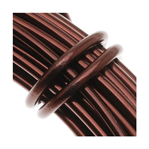 Product Cover Aluminum Craft Wire 12 Gauge 39 Feet BROWN