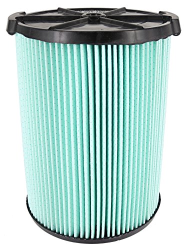 Product Cover Ridgid VF6000 Genuine Replacement 5-Layer Allergen, Fine Dust, and Dirt Wet/Dry Vac Filter for Ridgid 5-20 Gallon Vacuums