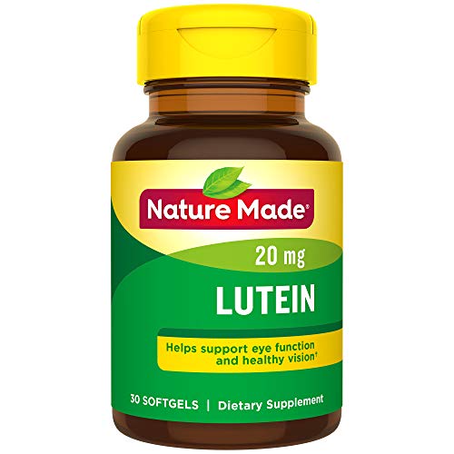 Product Cover Nature Made Lutein 20 mg Softgels, 30 Count for Eye Health† (Pack of 3)