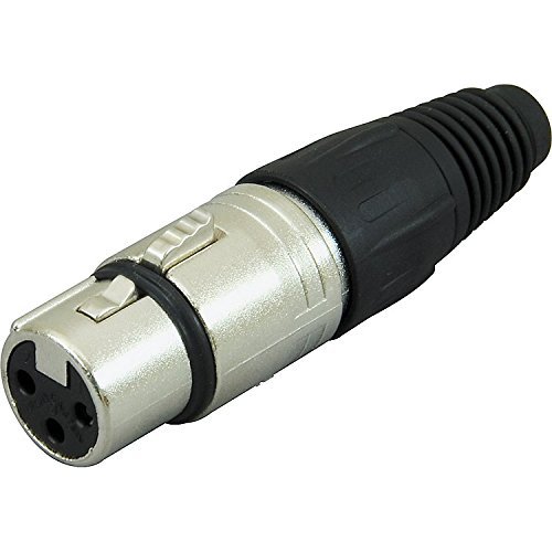 Product Cover Neutrik NC3FX 3-Pin XLR Female Cable Connector with Nickel Housing and Silver Contacts
