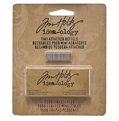 Product Cover Advantus Metal Tiny Attacher Refills by Tim Holtz Idea-Ology, Box of 1550 Staples.25-Inches, TH92801