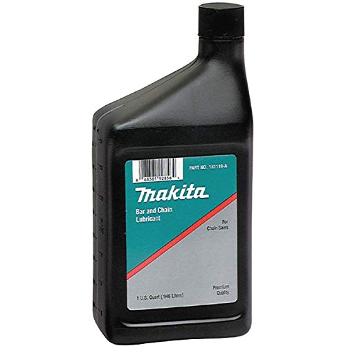 Product Cover Makita 181119-a Bar and Chain Oil Lubricant, 1 Quart Automotive Accessories, Black