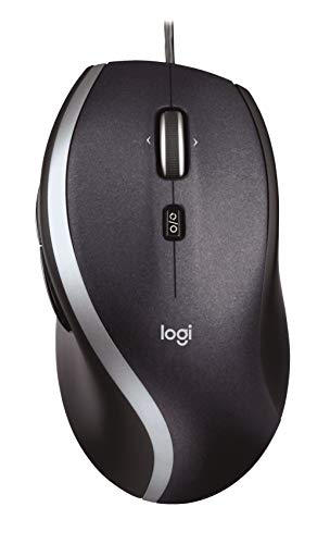 Product Cover Logitech M500 Corded Mouse - Wired USB Mouse for Computers and Laptops, with Hyper-Fast Scrolling, Dark Gray
