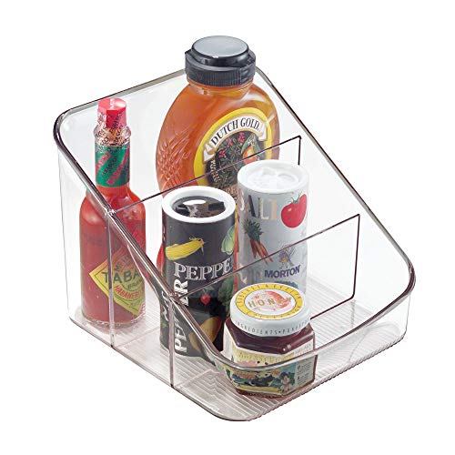 Product Cover iDesign Linus Spice Packet Organizer Bin for Kitchen Pantry, Cabinet, Countertops - Clear