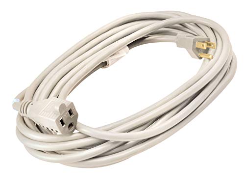 Product Cover Coleman Cable 02352-01 20-Foot 16/3 Vinyl Landscape Outdoor Extension Cord, White