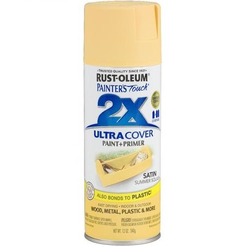 Product Cover Rust-Oleum 249064 Painter's Touch 2X Ultra Cover, 12-Ounce, Satin Summer Squash