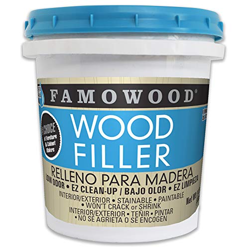 Product Cover FamoWood 40022152 Latex Wood Filler - Pint, Golden Oak