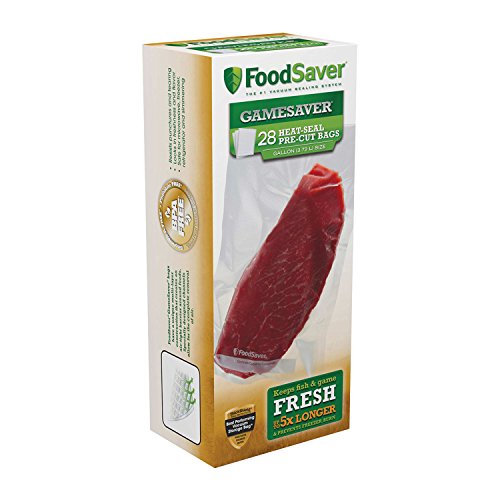 Product Cover FoodSaver 1-Gallon GameSaver Heat-Seal Pre-Cut Bags, 28 Count