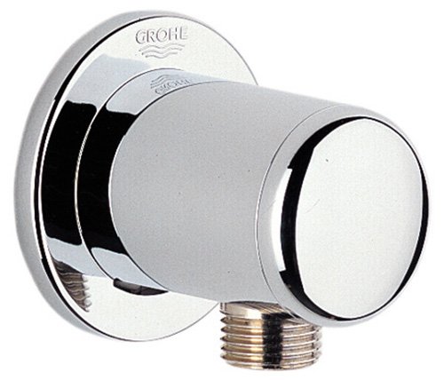 Product Cover Grohe 28 672 Wall Supply Elbow with 1/2 Inch Threaded Connection, Starlight Chrome