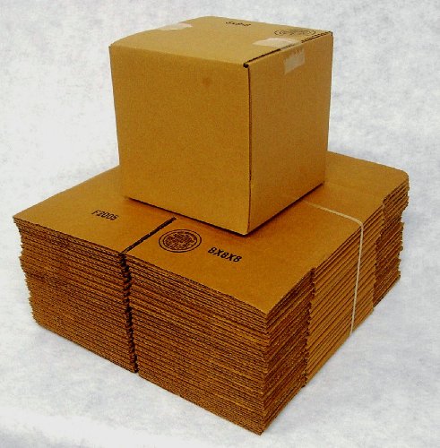 Product Cover 4x4x4 Shipping Packing Moving Box (25) 200/C (30% Stronger than 32/C) UPS and FEDEX Preferred