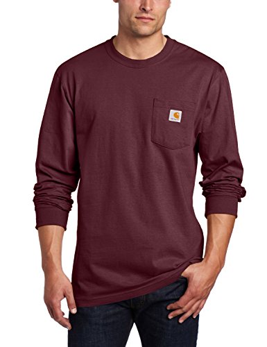 Product Cover Carhartt Men's Workwear Jersey Pocket Long-Sleeve Shirt K126 (Regular and Big & Tall Sizes)