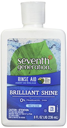 Product Cover Seventh Generation Rinse Aid Free and Clear -- 8 fl oz, Packaging May Vary