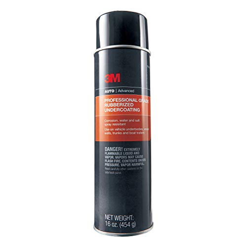 Product Cover 3M Professional Grade Rubberized Undercoating, Corrosion, Water and Salt Spray Resistant, 16 oz, 1 aerosol