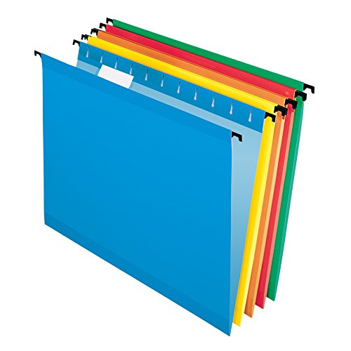 Product Cover Pendaflex SureHook Reinforced Hanging Folders, Letter Size, Assorted Colors, 20 per Box (6152 1/5 ASST) by Pendaflex