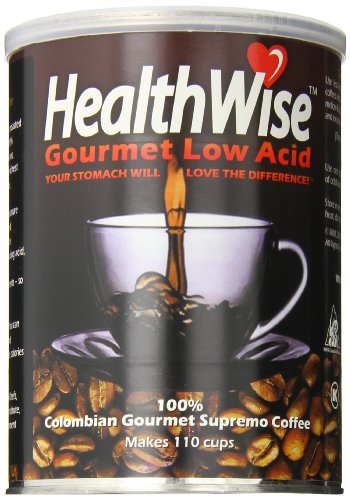 Product Cover HealthWise Low Acid Coffee, 100% Colombian Supremo, 12 Ounce