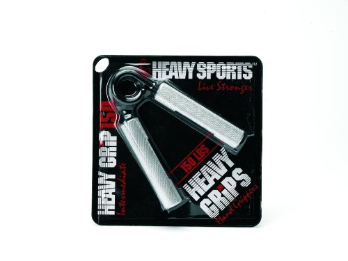 Product Cover Heavy Grips HG150 Aluminium Gripper, Men's (Silver/Black)