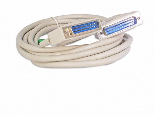 Product Cover Your Cable Store 10 Foot DB25 25 Pin Serial Port Cable Male/Male RS232