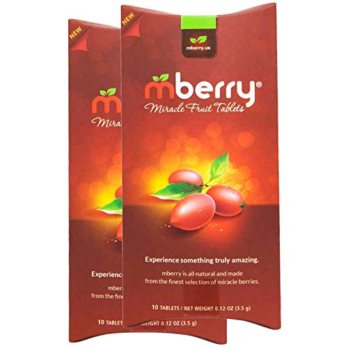 Product Cover mberry Miracle Fruit Tablets, 10-Count (Pack of 2)