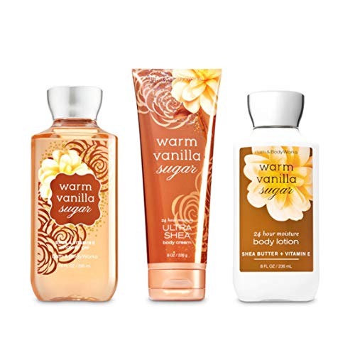 Product Cover Bath & Body Works Warm Vanilla Sugar Body Set | Shower Gel, Body Lotion & Body Cream
