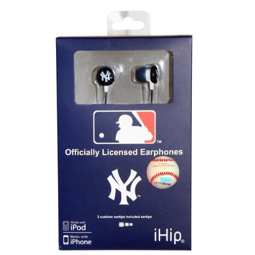 Product Cover Nes Group New York Yankees Mlb Logo Baseball Earbuds
