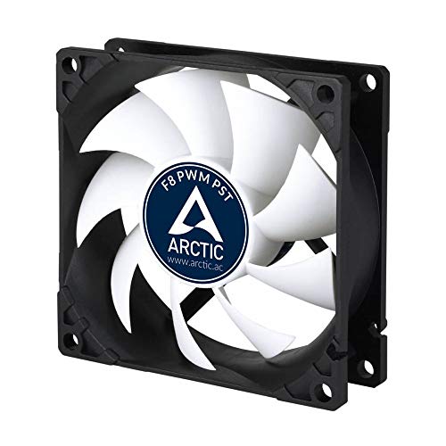 Product Cover ARCTIC F8 PWM PST - 80 mm PWM PST Case Fan | Silent Cooler with Standard Case | PST-Port (PWM Sharing Technology) | Regulates RPM in sync