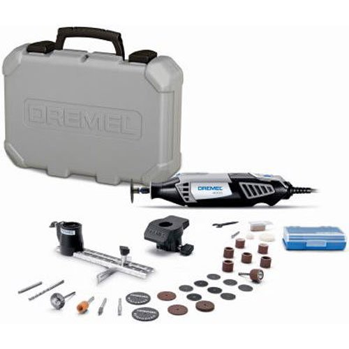 Product Cover Dremel 4000-2/30 High Performance Rotary Tool Kit- 2 Attachments & 30 Accessories- Grinder, Sander, Polisher, Router, and Engraver- Perfect for Routing, Metal Cutting, Wood Carving, and Polishing