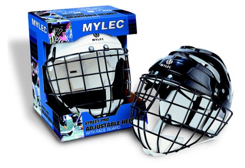 Product Cover Mylec Sr. Helmet with Wire Face Guard, Black