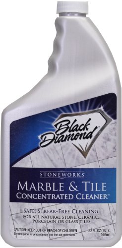 Product Cover MARBLE & TILE FLOOR CLEANER. Great for Ceramic, Porcelain, Granite, Natural Stone, Vinyl and Brick. No-rinse Concentrate. (1-Quart)