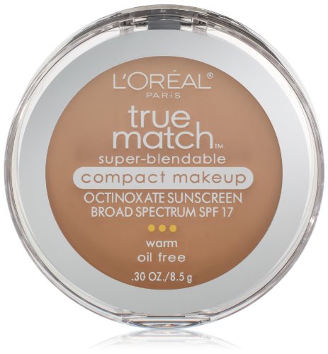Product Cover L'Oréal Paris True Match Super-Blendable Compact Makeup, W4 Natural Beige, 0.3 oz.