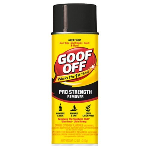 Product Cover Goof Off FG658 Professional Strength Remover, Aerosol 12-Ounce