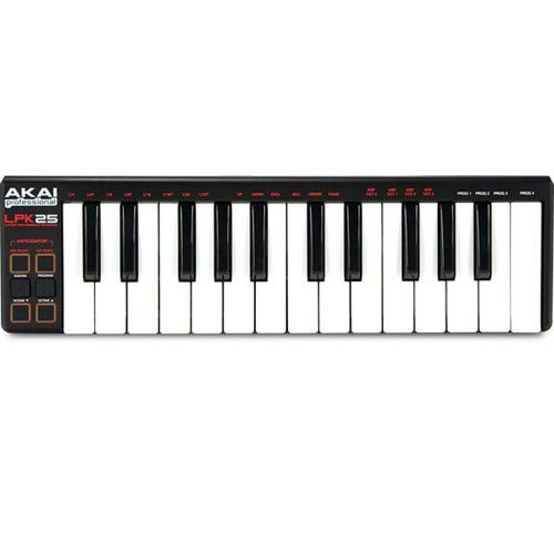 Product Cover Akai Professional LPK25 | 25 Key Portable USB MIDI Keyboard Controller for Laptops (Mac & PC)
