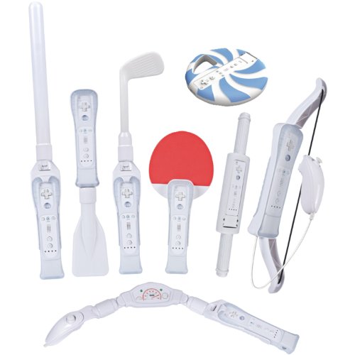 Product Cover CTA Digital Wii Sports Resort 8-in-1 Sports Pack (White)