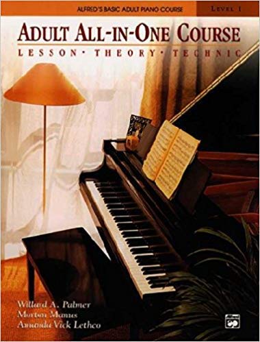 Product Cover Adult All-In-one Course: Lesson, Theory, Technic - Piano Course Level 1