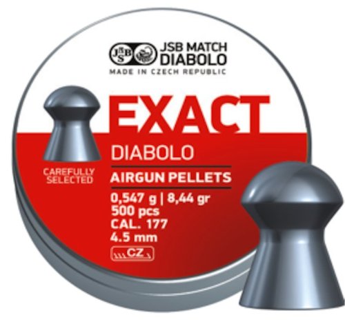 Product Cover JSB Diabolo Exact Air Gun Pellets .177 Cal, 8.4 Grains, 500ct