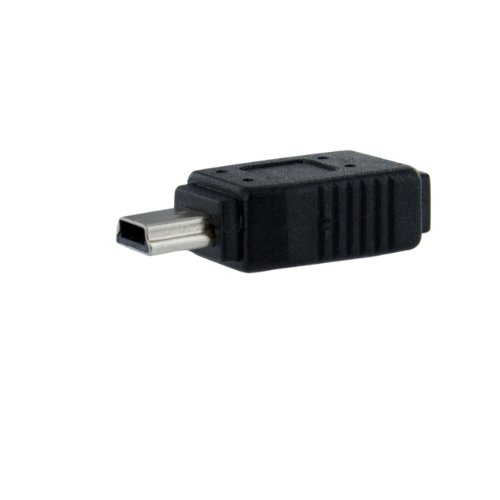 Product Cover StarTech.com Micro USB to Mini USB 2.0 Adapter - Micro USB (f) to Mini USB (m) (UUSBMUSBFM)