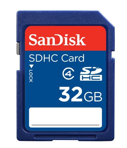 Product Cover SanDisk Standard - Flash memory card - 32 GB - Class 4  - SDHC Retail Package
