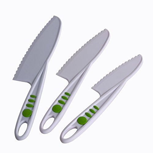 Product Cover Curious Chef Children's 3-Piece Nylon Knife Set