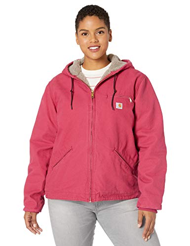 Product Cover Carhartt Women's Sherpa Lined Sandstone Sierra Jacket (Regular and Plus Sizes)