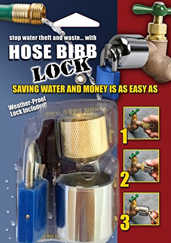 Product Cover Conservco DSL-2 DSL-2 Hose Bib Lock with Padlock