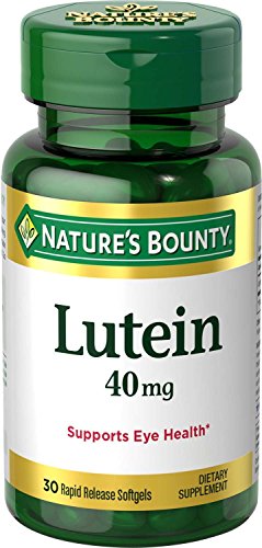 Product Cover Nature's Bounty Lutein 40 mg 30 Softgels